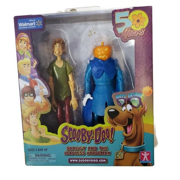 Scooby Doo 50 Years Shaggy Headless Horseman Scooby Skeleton Walmart Exclusive - Picture 2 of 4